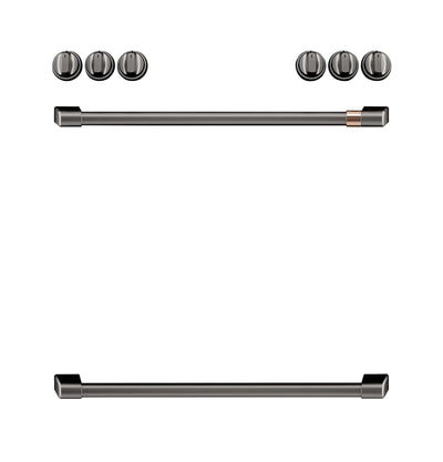 Café™ Front Control Electric Knobs and Handles - Brushed Black