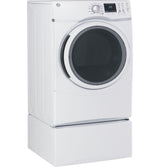GE® 7.5 cu. ft. Capacity Front Load Electric Dryer with Steam