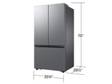 27 cu. ft. Counter Depth Mega Capacity 3-Door French Door Refrigerator with Dual Auto Ice Maker in a Stainless Look
