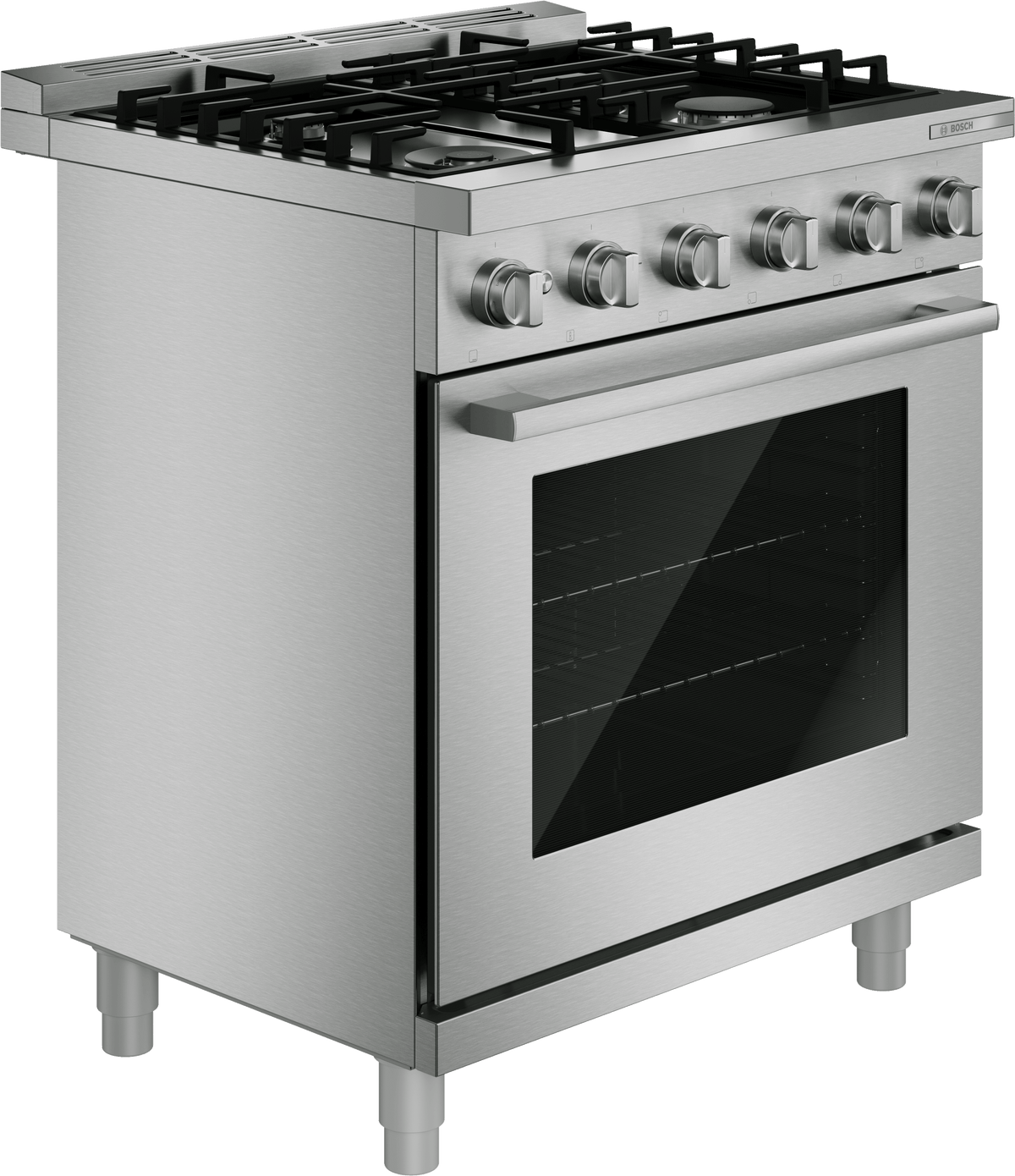 500 Series, Dual fuel freestanding range, 30'', Stainless steel