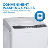 Danby 1.8 cu. ft. Compact Top Load Washing Machine in White