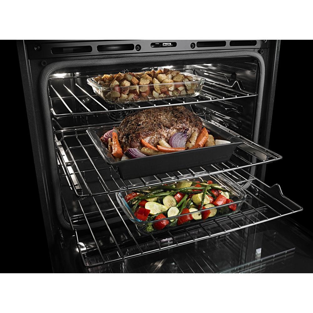 30-INCH WIDE COMBINATION WALL OVEN WITH TRUE CONVECTION - 6.4 CU. FT.