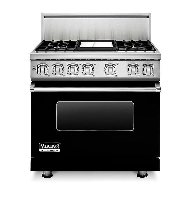 36" Dual Fuel Range, Propane Gas