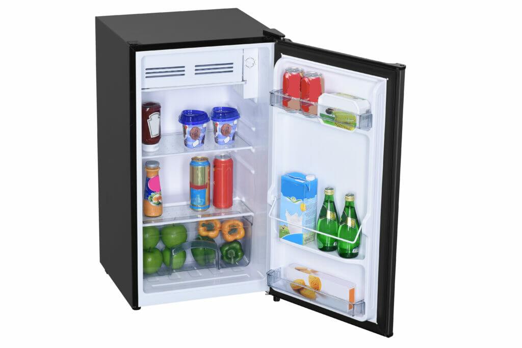 Danby Diplomat 3.2 cu. ft. Compact Refrigerator in Stainless Steel Look