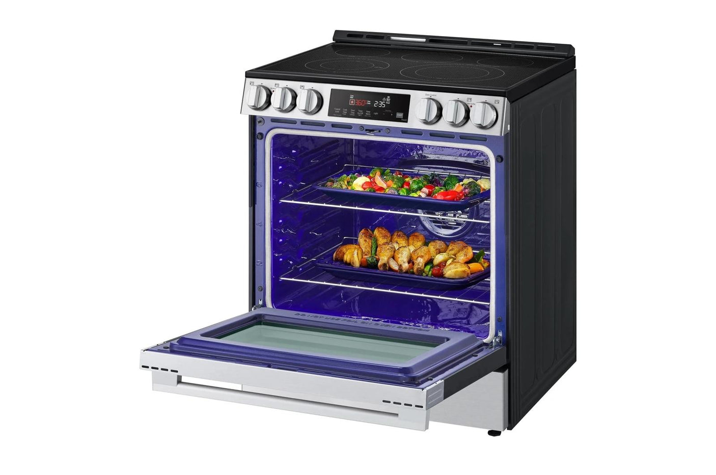 6.3 cu ft. Smart Electric Slide-in Range with Air Fry & EasyClean®