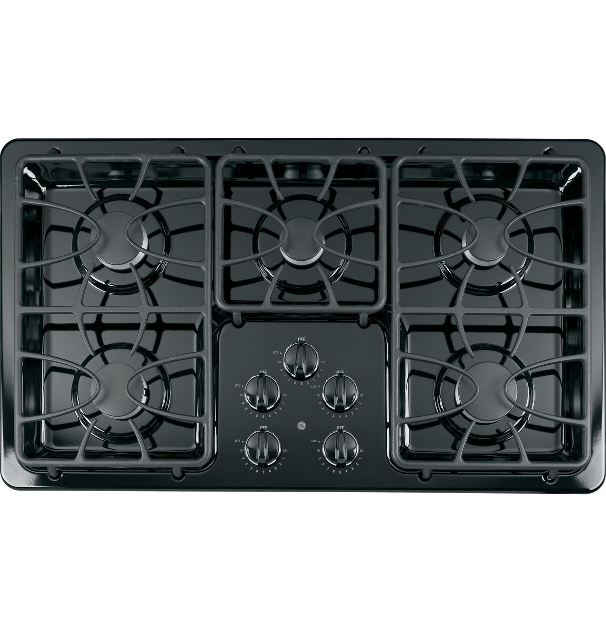 GE® 36" Built-In Gas Cooktop