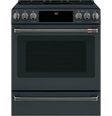 Café™ 30" Smart Slide-In, Front-Control, Induction and Convection Range with Warming Drawer