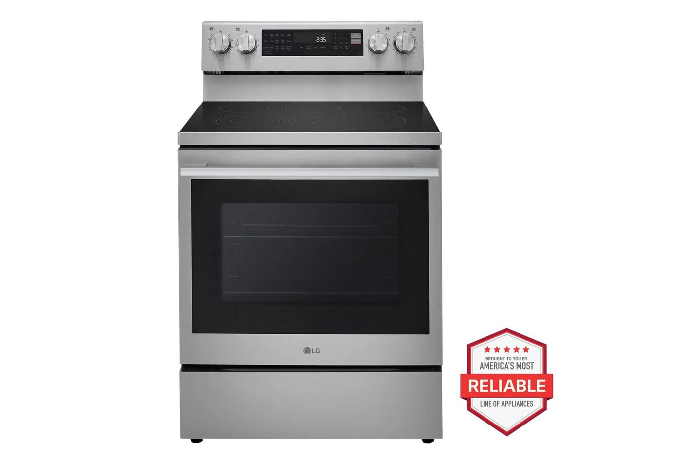 6.3 cu. ft. Smart Wi-Fi Enabled ProBake Convection® Electric Range with Air Fry & EasyClean®
