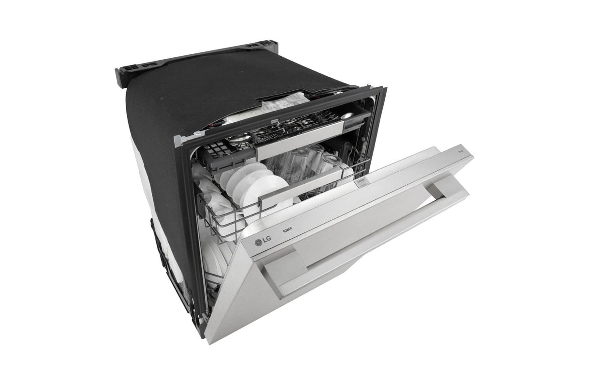 Smart Hidden Top Control Dishwasher with 1-Hour Wash & Dry, QuadWash® Pro, TrueSteam® and Dynamic Heat Dry™ w/AutoVent Dry™
