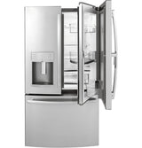 GE Profile™ Series 22.1 Cu. Ft. Counter-Depth French-Door Refrigerator with Door In Door and Hands-Free AutoFill