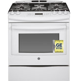 GE® 30" Slide-In Front Control Gas Range