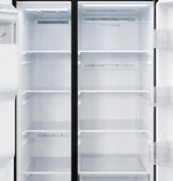 GE® 23.6 Cu. Ft. Counter-Depth Side-By-Side Refrigerator with Extra Tall Dispenser and In-Door Icemaker