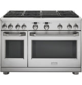Monogram 48" Dual-Fuel Professional Range with 6 Burners and Grill (Natural Gas)