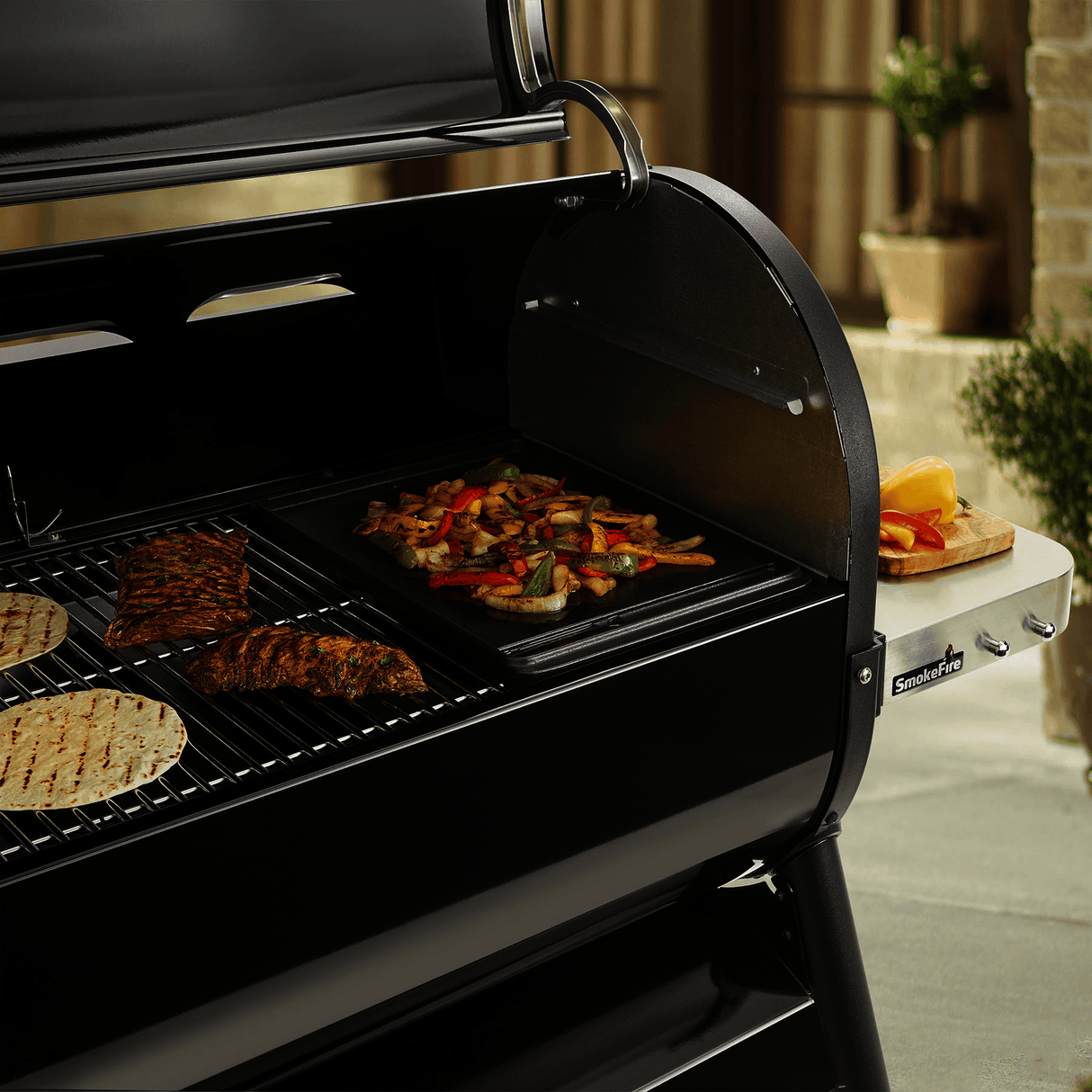 Porcelain-Enameled Cast Iron Griddle