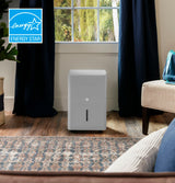 GE® ENERGY STAR® 50 Pint Portable Dehumidifier with Smart Dry for Wet Spaces