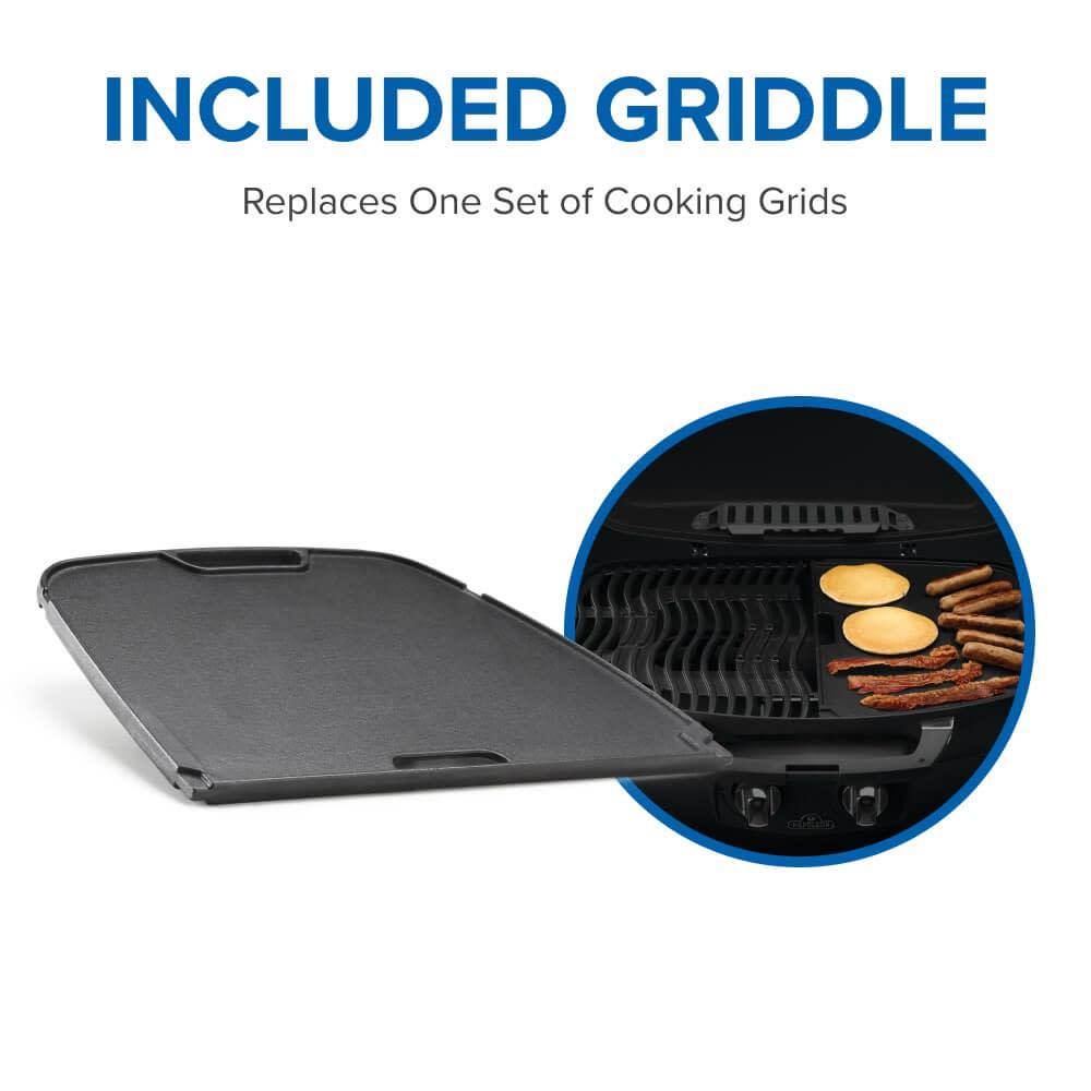 TravelQ 285 with Griddle , Propane, Red