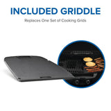 TravelQ 285 with Griddle , Propane, Red