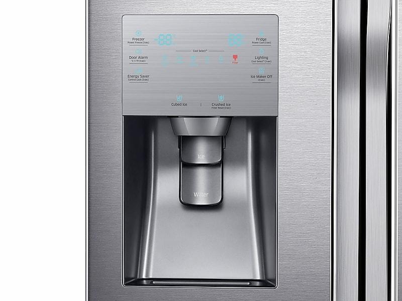 23 cu. ft. Counter Depth 4-Door Flex™ Refrigerator with FlexZone™ in Stainless Steel
