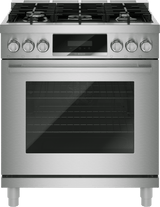 800 Series, Gas freestanding range, 30'', Stainless steel
