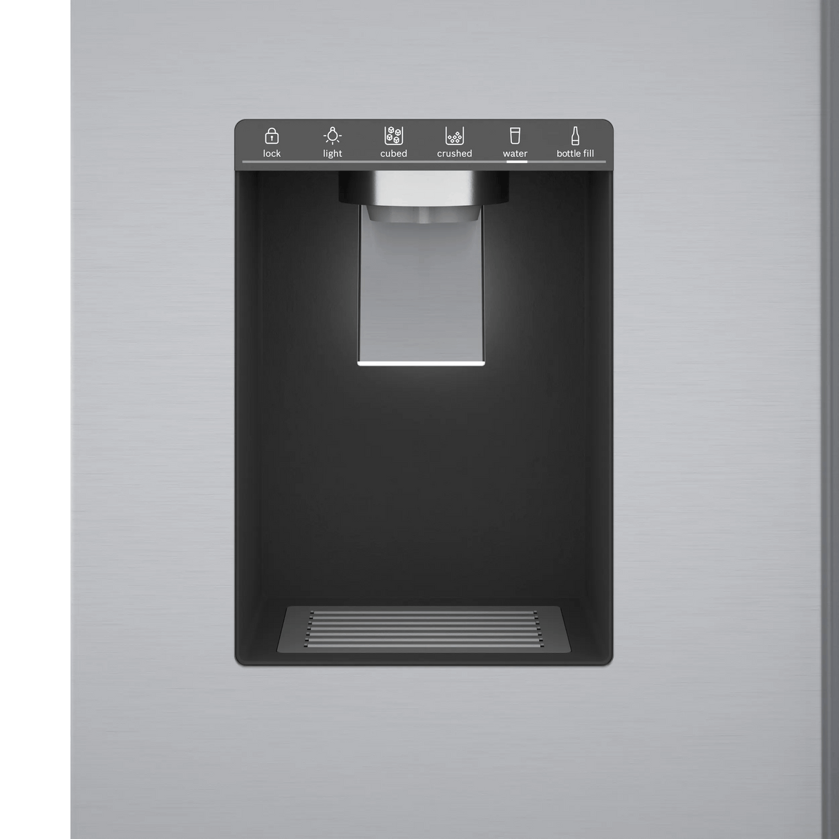 500 Series French Door Bottom Mount Refrigerator 36" Stainless steel (with anti-fingerprint), Total No Frost