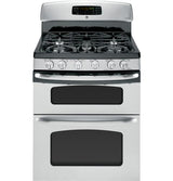 GE® 30" Free-Standing Gas Double Oven Range with Convection