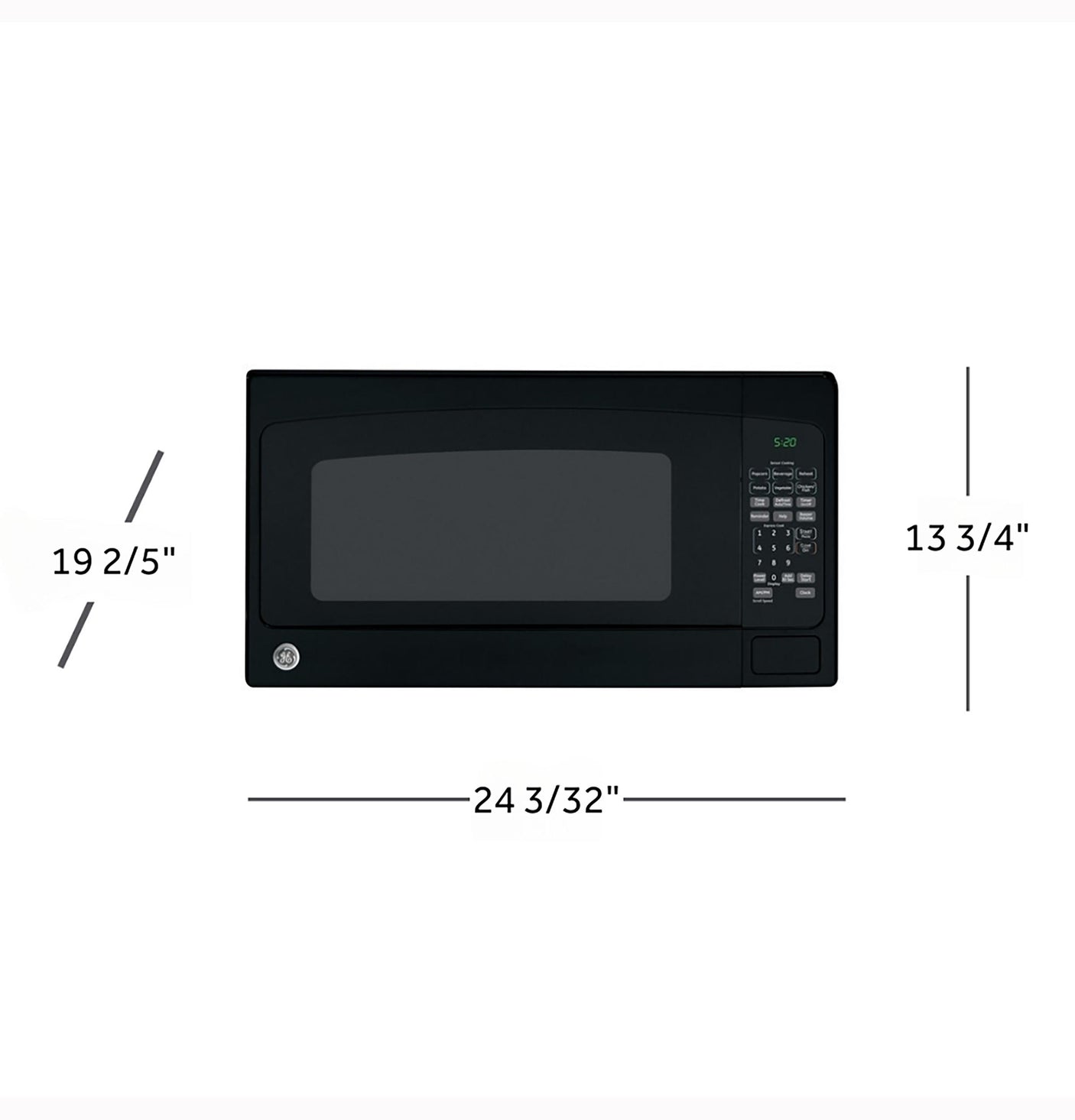GE® 2.0 Cu. Ft. Capacity Countertop Microwave Oven