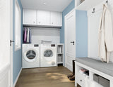 300 Series Compact Washer , White