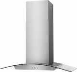 36" Glass Canopy Hood