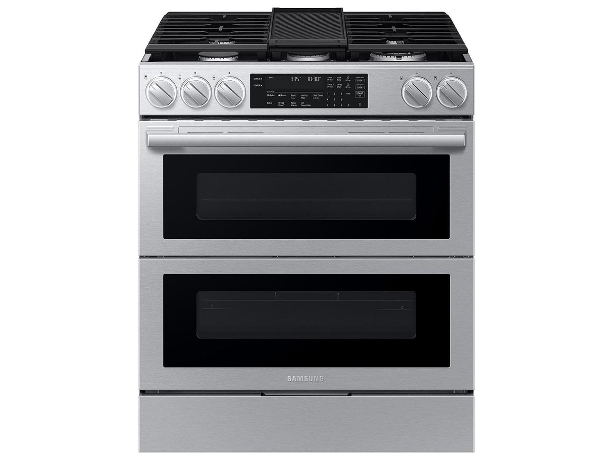 Bespoke Smart Slide-in Gas Range Flex Duo™ Oven  Pro Style Design  Dual True Convection