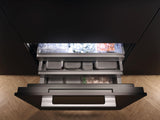 KFMC 3642 L Compatible with furniture fronts - MasterCool™ fridge-freezer MasterFresh Pro  AirClean System  IceMaker  Water dispenser  ColdSteel
