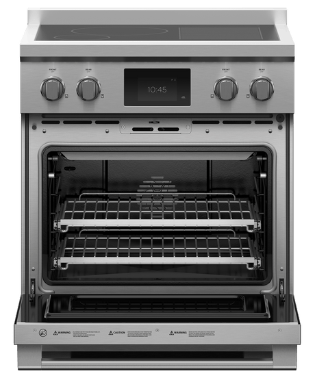 30" Series 9 Professional 4 Zone Induction Self-Cleaning Range