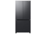 18 cu. ft. Counter Depth 3-Door French Door Refrigerator in Matte Black Steel