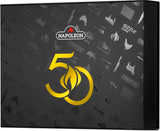 50thAnniversary Edition Prestige 500 Includes Commemorative Cover, Apron and Tool Set , Propane, Black and Blue