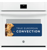 GE® 30" Smart Built-In Self-Clean Convection Single Wall Oven with Never Scrub Racks