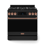 36 Inch Professional Lp Range With Tilt Panel Touch Control In Black/rose Gold  Gordon Ramsay Series