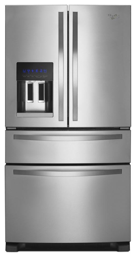 36-inch Wide French Door Refrigerator with External Refrigerated Drawer - 25 cu. ft.
