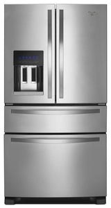 36-inch Wide French Door Refrigerator with External Refrigerated Drawer - 25 cu. ft.