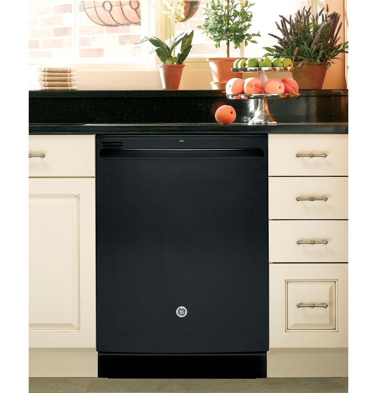 GE® Dishwasher with Hidden Controls