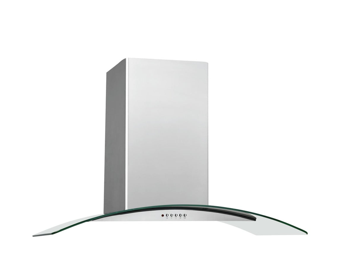 42" Glass Canopy Island Hood