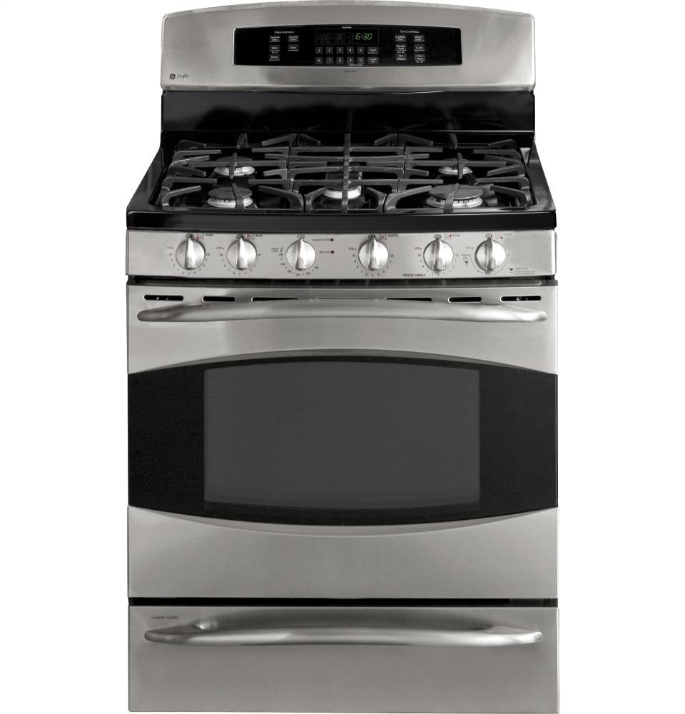 GE Profile 30" Free-Standing Gas Range with Baking Drawer