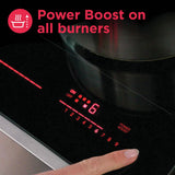 30" Front Control Induction Range with Convection Bake