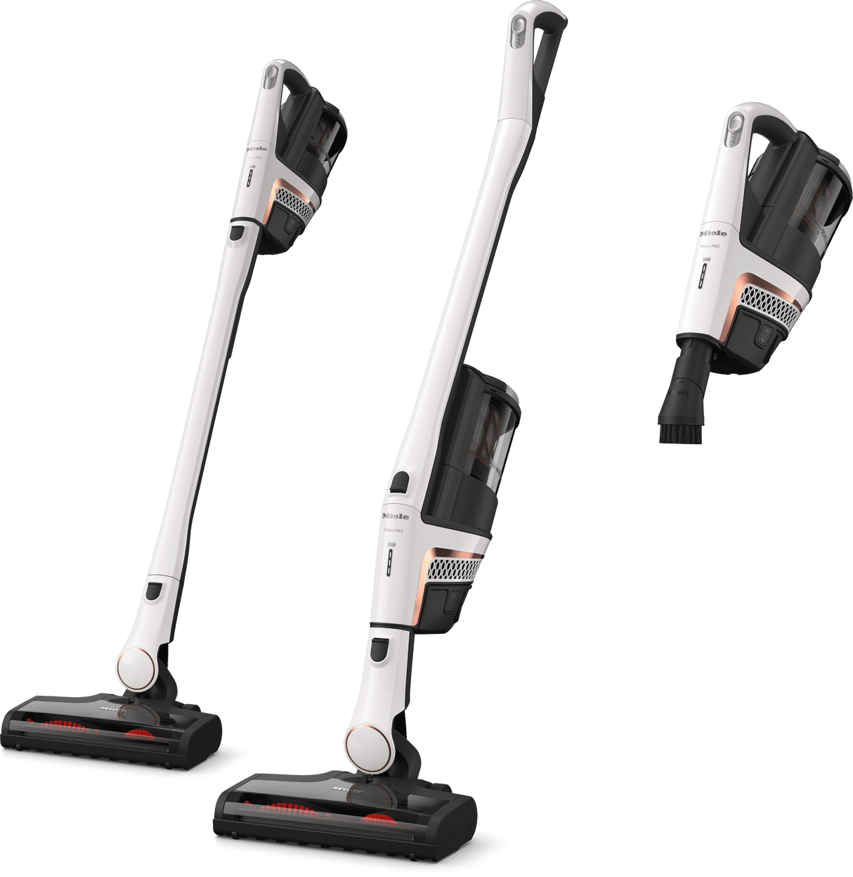Triflex HX2 Lotus white - Cordless stick vacuum cleaner Consistently high suction power  60 min runtime  versatile cleaning by 3in1 design