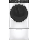 GE® ENERGY STAR® 7.8 cu. ft. Capacity Smart Front Load Electric Dryer with Steam and Sanitize Cycle