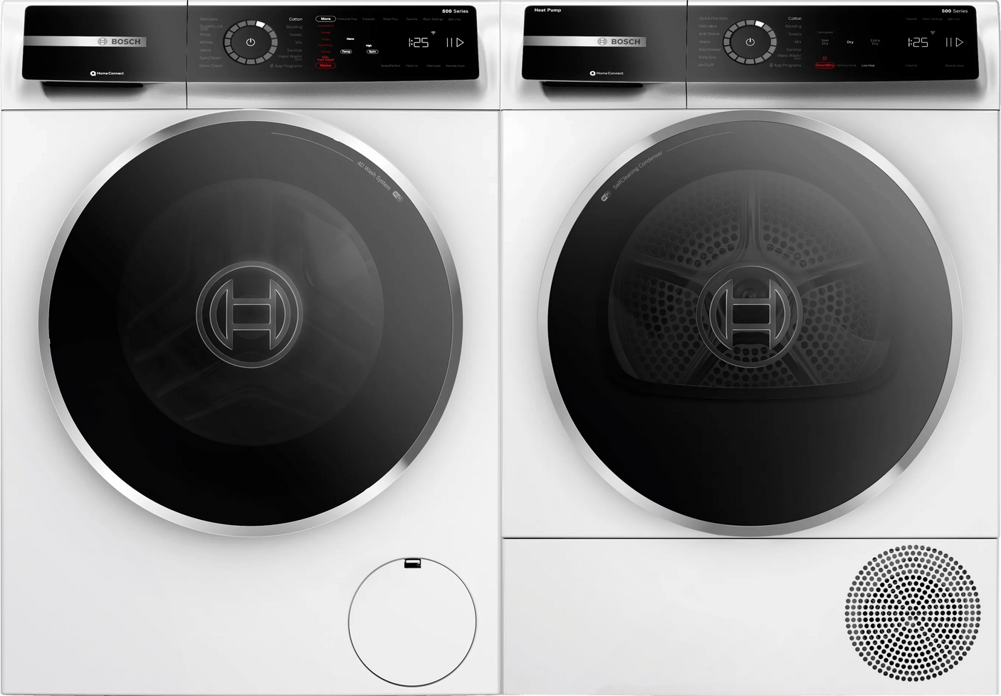 500 Series Compact Washer , White