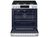 Bespoke Smart Slide-in Gas Range Pro Style Elite Design  Illuminated Knobs  Air Fry Max