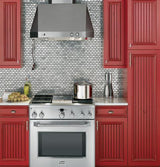 GE Monogram® 36" All Gas Professional Range with 4 Burners and Grill (Liquid Propane)