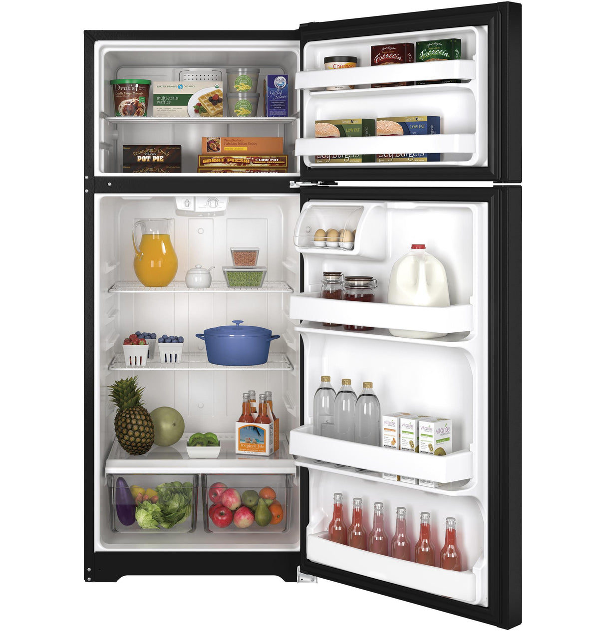 GE® 17.5 Cu. Ft. Top-Freezer Refrigerator