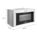 30" 1000-Watt Microwave Hood Combination with Convection Cooking