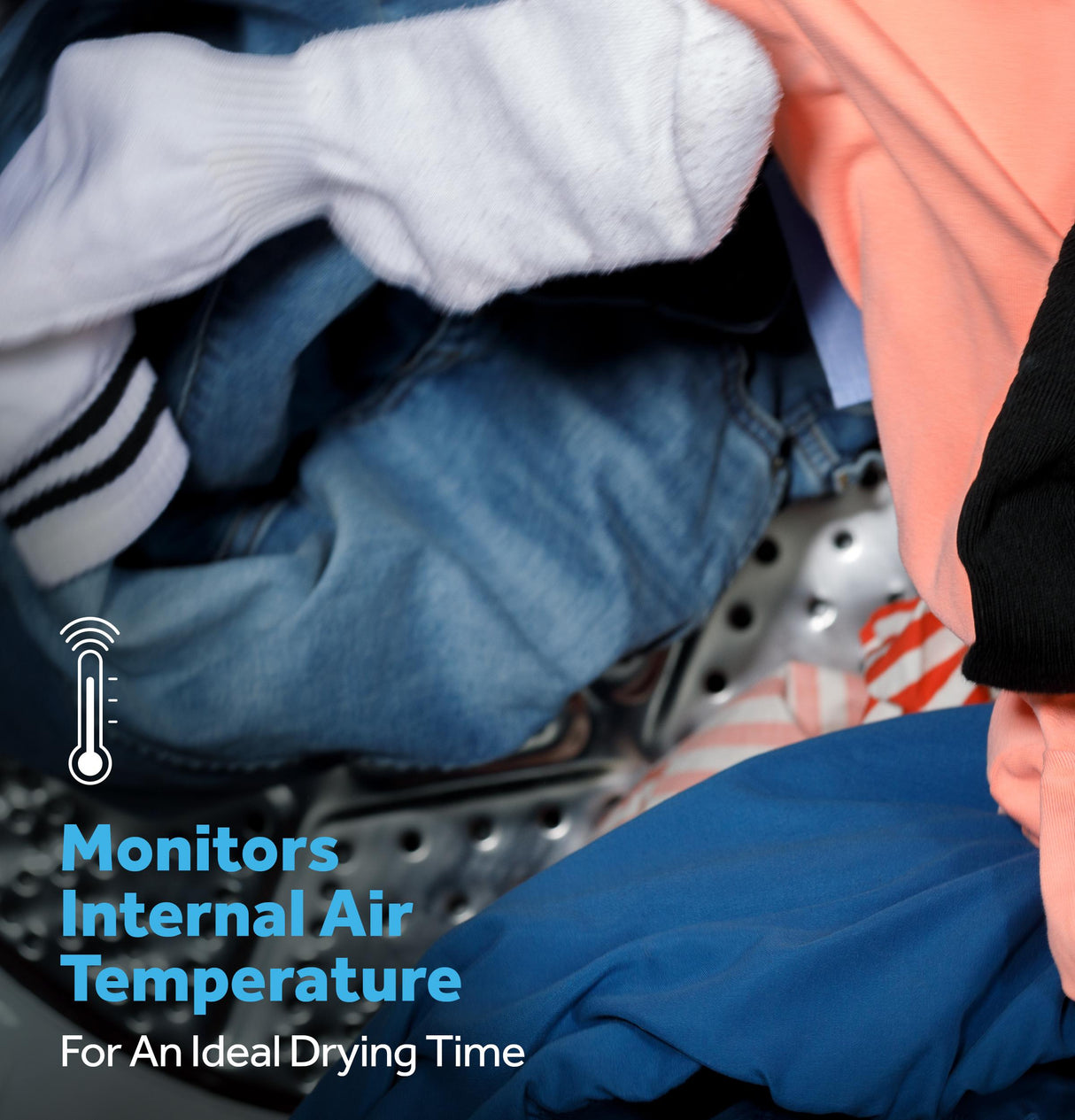 GE® 6.2 cu. ft. Capacity Electric Dryer with Up To 120 ft. Venting and Shallow Depth