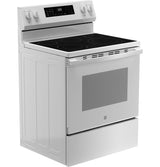 GE® ENERGY STAR® 30" Free-Standing Electric Convection Range with No Preheat Air Fry and EasyWash™ Oven Tray